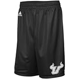 adidas South Florida Bulls Black Super Logo Mesh Shorts