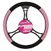 CARPOINT 2510044 Lenkradh�lle schwarz/rosa