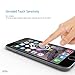 GPEL Screen Protector for iPhone 6 / 6s Plus, Full Cover, Screen Protector Real Japanese Nippon Asahi Real Tempered Glass [Black]