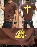戦国武将Ｔシャツ「島津義弘」 (ブラウン・Ｍサイズ)の画像