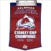 Sporting Goods : COLORADO AVALANCHE WOOL STANLEY CUP CHAMPIONSHIP BANNER