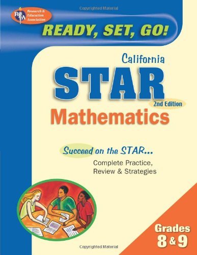California STAR Grades 8 & 9 Math (California STAR Test Preparation)