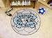North Carolina Tar Heels - UNC 29 Round Soccer Ball Floor Mat (Rug)