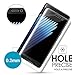 Galaxy Note 7 Screen Protector, G-Color Note 7 3D Tempered Glass Screen Protector for Samsung Galaxy Note 7, Note 7 2016 (Clear)