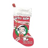 Betty Boop Christmas Stocking- Red