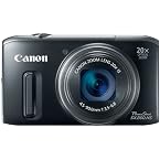 Canon PowerShot SX260 HS 12.1MP Digital Camera with 20x Optical Zoom (Black)