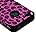 Pink Leopard Skin/Black