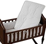 Baby Doll Bedding Cradle Bedding Set, White