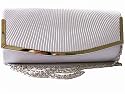high gloss patent clutch handbag