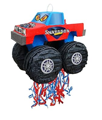 Shredder Monster Truck Pull Pinata