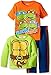 Nickelodeon Boys' Toddler Boys' Teenage Mutant Ninja Turtle 3 Piece Playwear Set-Fleece