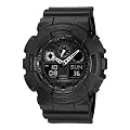 Casio Men's Combi Watch Ga-100-1A1Er with G-Shock Resin Strap