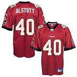 Reebok NFL Equipment Tampa Bay Buccaneers #40 Mike Alstott Red Replica Football Jersey