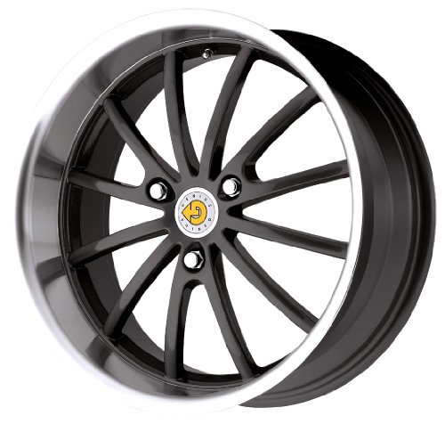 Genius Wheel Darwin Gunmetal Wheel with Machined Lip (15x5.5