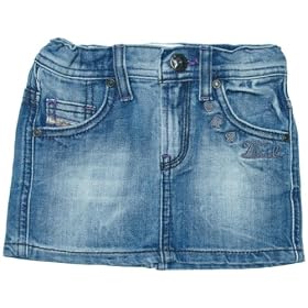 Diesel Gaffyb Skirt (blue denim, 6 months)