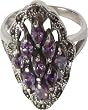 Sterling Silver Mens Ring Jewelry with Gemstone Handmade Christmas Present (rng297)