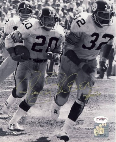 Rocky Bleier Steelers AUTOGRAPH 8x10 Photo JSA (Black & White)