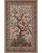 Cream Tree of Life Indian Bedspread, Twin Size