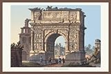 Canvas Print, Arch of Trajan at Benevento - 12x18