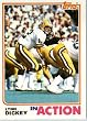 1982 Topps # 358 Lynn Dickey Green Bay Packers Football Card - In Protective Screwdown Display Case!