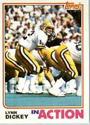 1982 Topps # 358 Lynn Dickey Green Bay Packers Football Card - In Protective Screwdown Display Case!