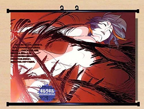 Home Decor Kill la Kill Cosplay Fabyic Wall Scroll Painting Poster 22 X 16 Inches