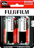 Fuji Xtra Power Alkaline D - 2 Batteries per pack