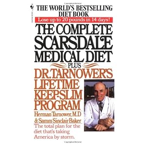 Click here to buy The Complete Scarsdale Medical Diet: Plus Dr. Tarnower's Lifetime Keep-Slim... by Herman Tarnower.