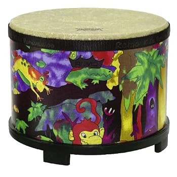 Set A Shopping Price Drop Alert For Remo Kids Percussion, Floor Tom, 10 Diameter with Mallet, Rain Forest Fabric