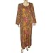 Gift for Mom Long Sleeve Viscose Kaftan Size L (kftn858)