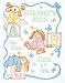 Janlynn Cross Stitch Kit, Sleepy Bunnies Birth Announcement
