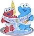 SEsame Street Beginnings Party Decor - Stand-Up Centerpiece