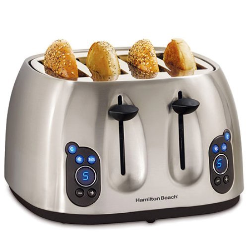 Hamilton Beach Digital 4 Slice Toaster product image
