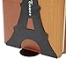 1pair Black Iron Tower Nonskid Bookends Book Rack Book Organizer Bookend Art