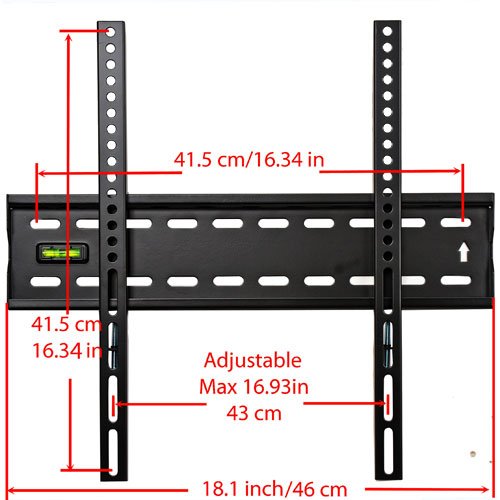 VideoSecu Ultra Slim TV Wall Mount Fits LG 32LG30 32LG30DC LG-32LC2D 37LG30 37LG30DC LG3760 37LG30 37LG60 37LG50 37LK450 37LV3500 42LK450 42LK520 47LK520 42LD450 42LD520 42LE5400 TV LCD and Display 3VA