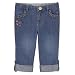 Apparel : Infant Girls' Genuine Kids from OshKosh Denim Capri Pants