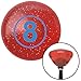 American Shifter 176793 Orange Retro Metal Flake Shift Knob with M16 x 1.5 Insert (Blue Ball #8)