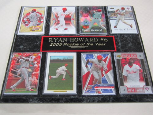 Philadelphia Phillies Ryan Howard 8 Card Plaque