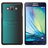 BearCase / Hard Back Shell Plastic Case Protection Cover /// Samsung Galaxy A7 ( A7000 ) /// Create more now- no next time