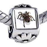 Pugster Pandora Style Bead Deadly Spider Beads Fits Pandora Bracelet