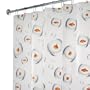 InterDesign EVA Shower Curtain, Bubble Fish