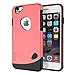 iPhone 6s Case, Slicoo® [Lifetime Warranty] Dual-layer TPU Rubber Protective Carrying Cover Case for iPhone 6 6s (4.7 inch) (Pink)