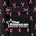 Pink Ribbon For Breast Cancer Awareness Black Microfiber Tie