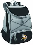 NFL Minnesota Vikings PTX Insulated Backpack Cooler, Black