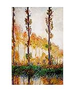 Especial Arte Lienzo Poplars Multicolor