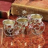 SS-A-63608, Floral, Pink Candle Holder
