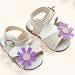 RETIRED RARE White Sandals w/Lavender Flowers by Adora