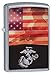 Zippo US Marines Street Chrome Lighters