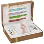 Dufonte by Lucien Piccard Women's Watch and Gift Set 5 Bands 10 Face Covers 90010YL