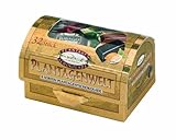 Rausch - Plantagenwelt 8 Sorten Plantagen Schokolade in kleiner Schatztruhe, 215g